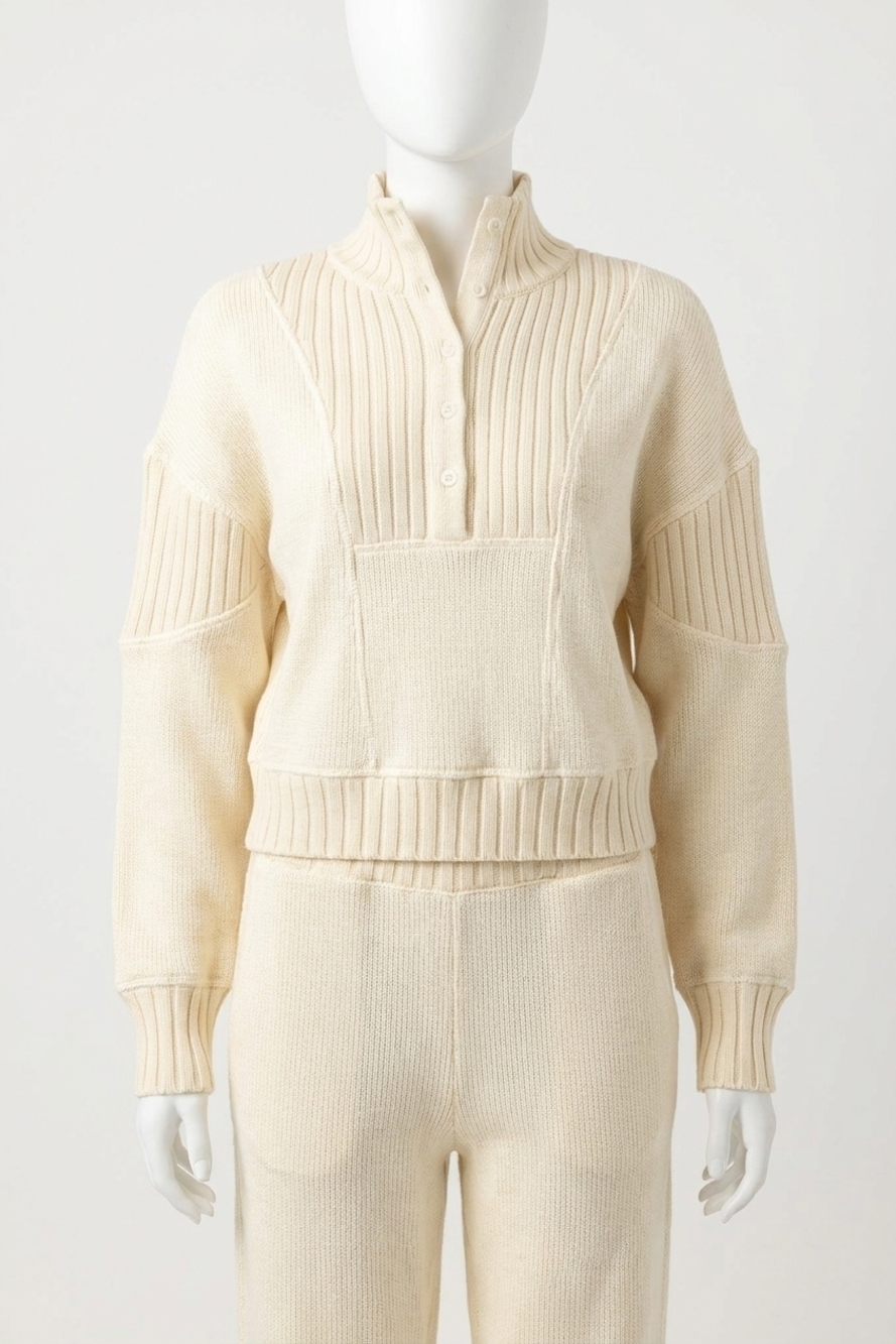 NEW SUNDAYS senette pullover in winter white